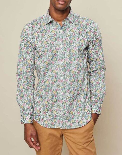 Chemise slim Sammy  liberty multicolore