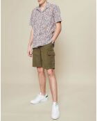 Chemise slim Slam imprimée multicolore