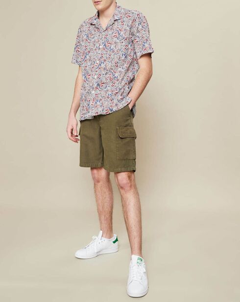 Chemise slim Slam imprimée multicolore