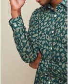 Chemise Slim Fit Storm camouflage kaki