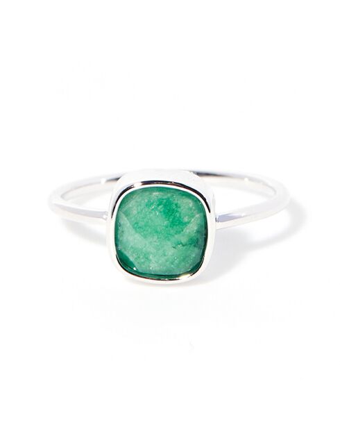 Bague Ella Aventurine en laiton