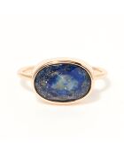 Bague Alana Lapis en laiton doré
