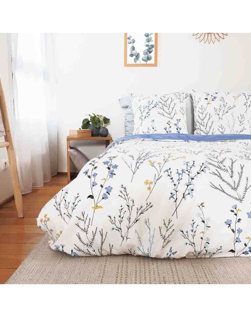 Parure housse de couette Fanille blanche