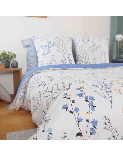 Parure housse de couette Fanille blanche