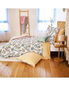 Parure housse de couette Wayan verte