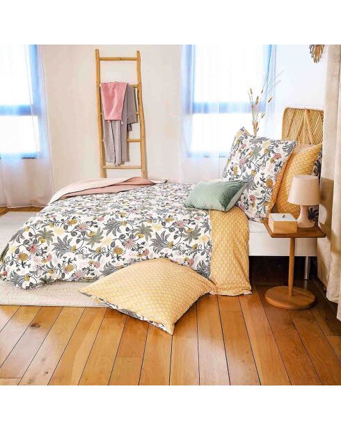 Parure housse de couette Wayan verte
