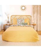 Parure housse de couette Wayan verte