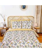Parure housse de couette Wayan verte