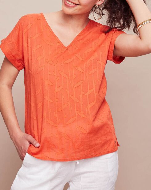 T-Shirt Dailine orange