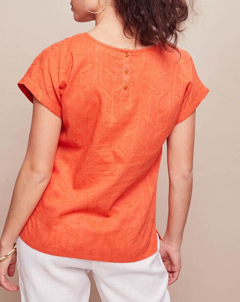 T-Shirt Dailine orange