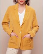 Veste blazer Drystene ambre