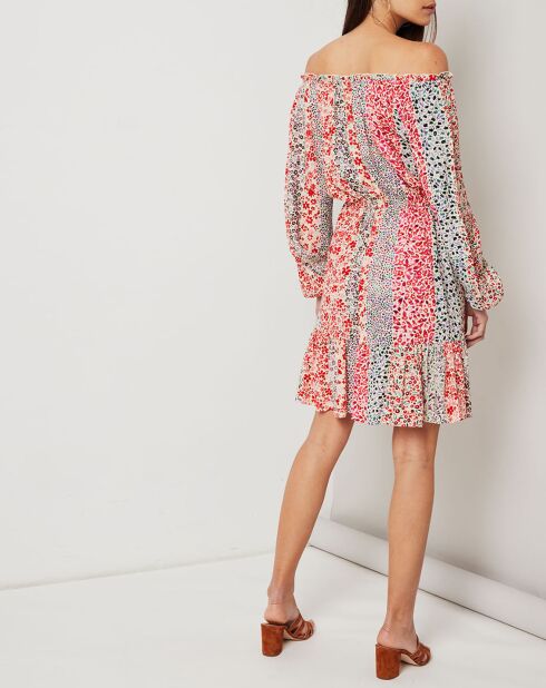 Kleid Clotilde mit Grenadinen-Print