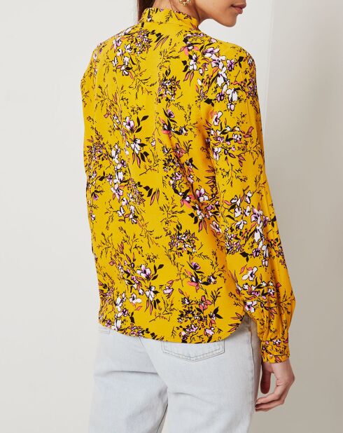 Chemise Lori imprimée ocre