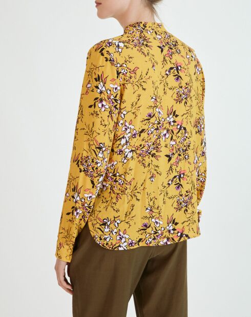 Chemise Lori imprimée ocre