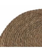 Natuurlijke bruine placemat - D.40 cm