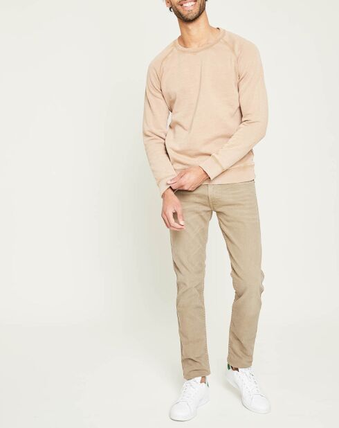 Jean Slim Anbass Hyper Color beige
