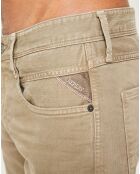 Jean Slim Anbass Hyper Color beige