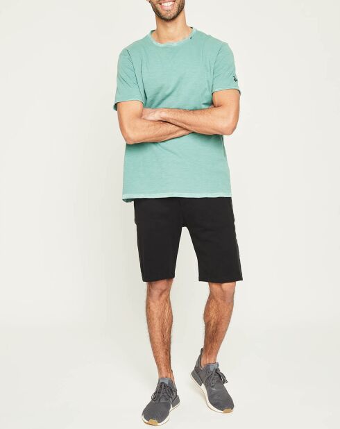 Zwarte technische sportshorts