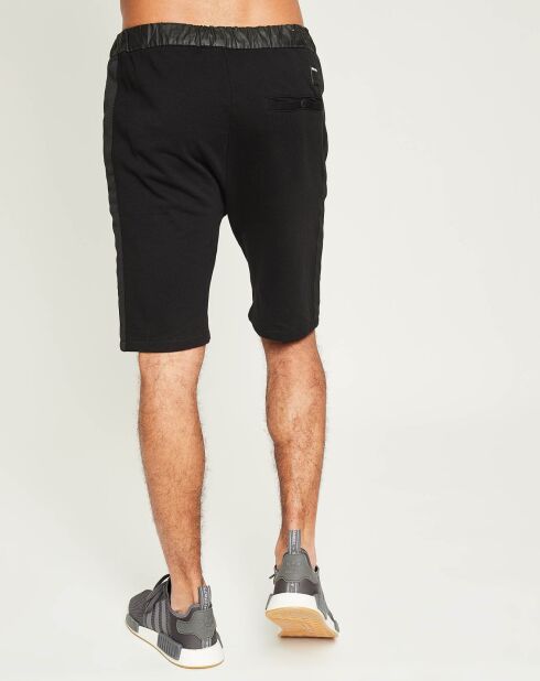 Zwarte technische sportshorts