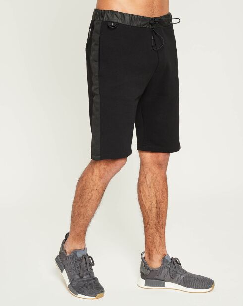 Zwarte technische sportshorts