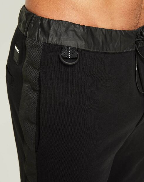 Zwarte technische sportshorts