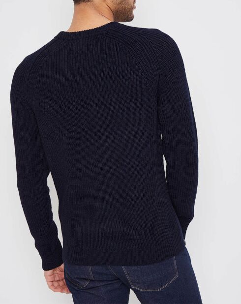 Marineblauwe trui Jude