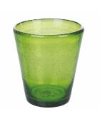 6 groene waterglazen Cancun - 33 cl