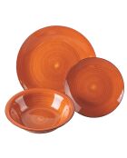 Set de vajilla Baita Brown - 18 piezas