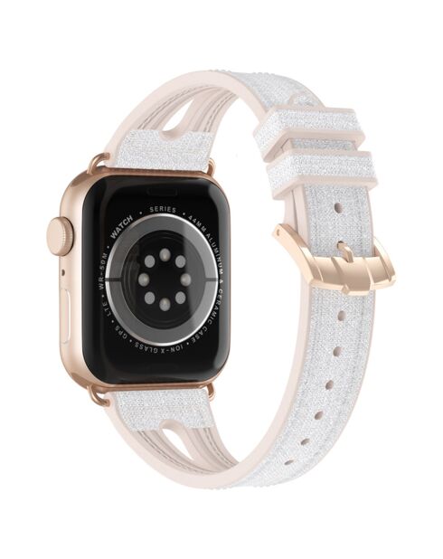 Bracelet pour Apple Watch 38/40 et 41 mm blanc