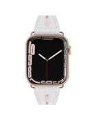 Bracelet pour Apple Watch 38/40 et 41 mm blanc