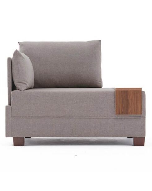 Fauteuil gauche Fly crème - 105x75x80 cm