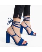 Slingbacks Chahra bleues - Talon 10.5 cm