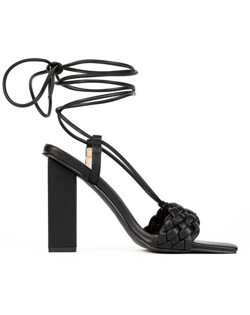 Slingback neri Chahra - tacco 10,5 cm