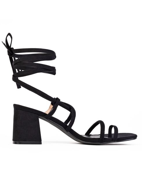 Slingback Callista nere - tacco 6,5 cm