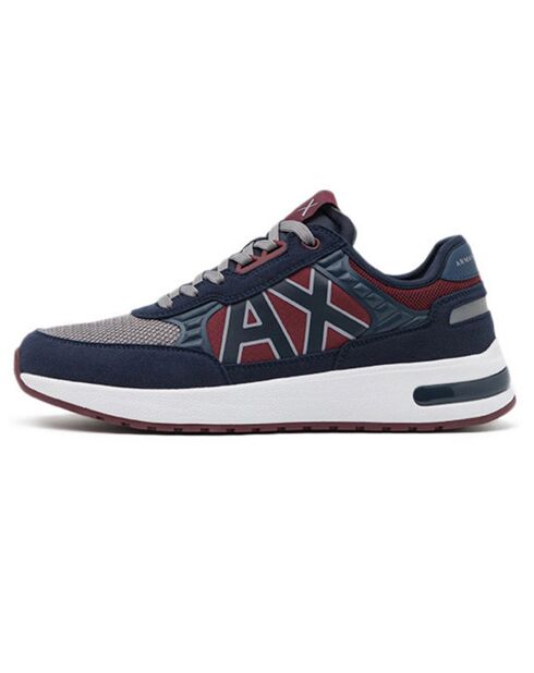 Sneakers Charlie bleu marine/rouge/blanc