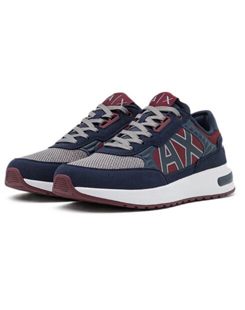 Sneakers Charlie bleu marine/rouge/blanc