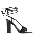 Slingbacks Chahra noires - Talon 10.5 cm