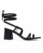 Slingbacks Callista noires - Talon 6.5 cm