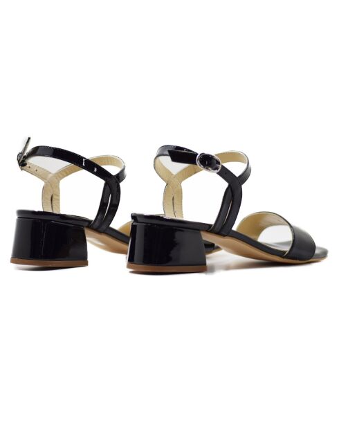 Sandales en Cuir Prisca noires