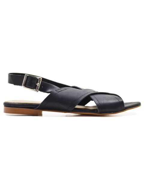Sandalias de piel Ruana negras