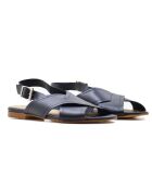 Sandales en Cuir Ruana bleues