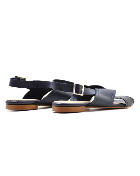 Sandales en Cuir Ruana bleues