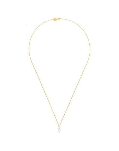 Pendentif Gama Perle or jaune