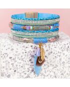 Manchette Sandoral bleue
