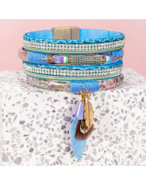 Manchette Sandoral bleue