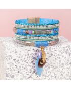 Manchette Sandoral bleue