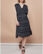 Robe Josepha vague bleue
