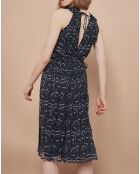 Robe Josepha vague bleue