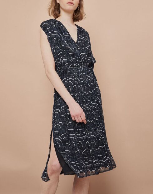 Robe Josepha vague bleue