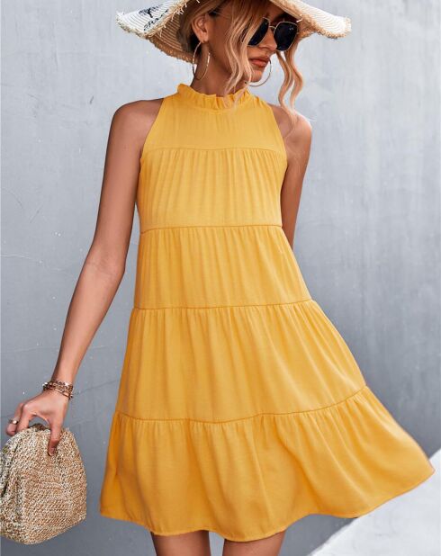 Robe Caroline jaune